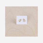 Bijou en argent boucles d'oreilles en forme de chat cat gold