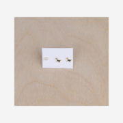 Boucles d'oreilles en forme de petits chiens