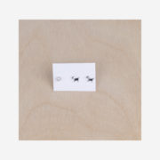 Boucles d'oreilles Trio Silver