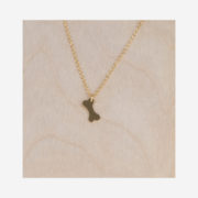 Collier Gold Bone