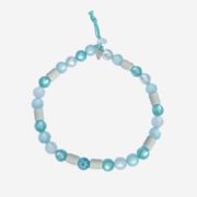 Collier Repouss'tik Bleu