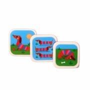 Boîtes à collations Teckel ( 3 pièces)