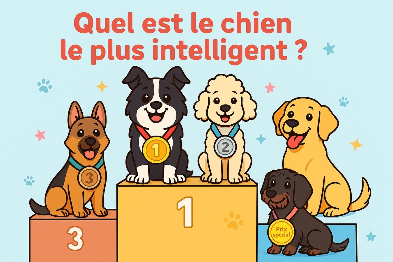le chien le plus intelligent du monde