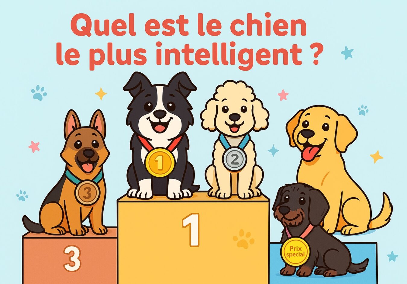 le chien le plus intelligent du monde