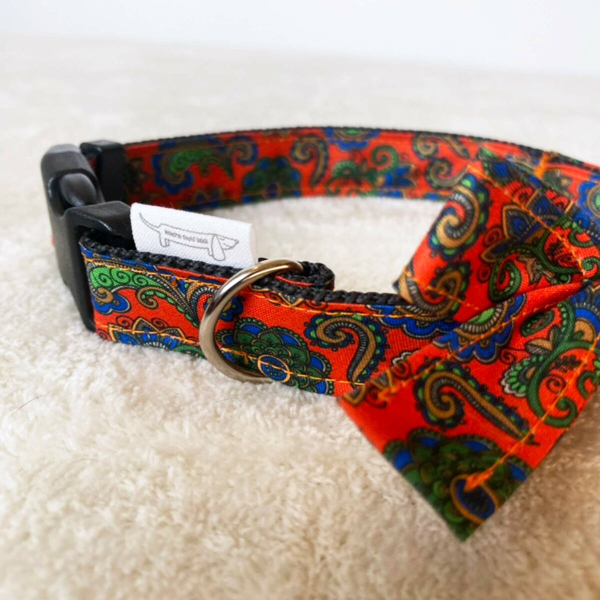Collier Bombey Orange – Image 3