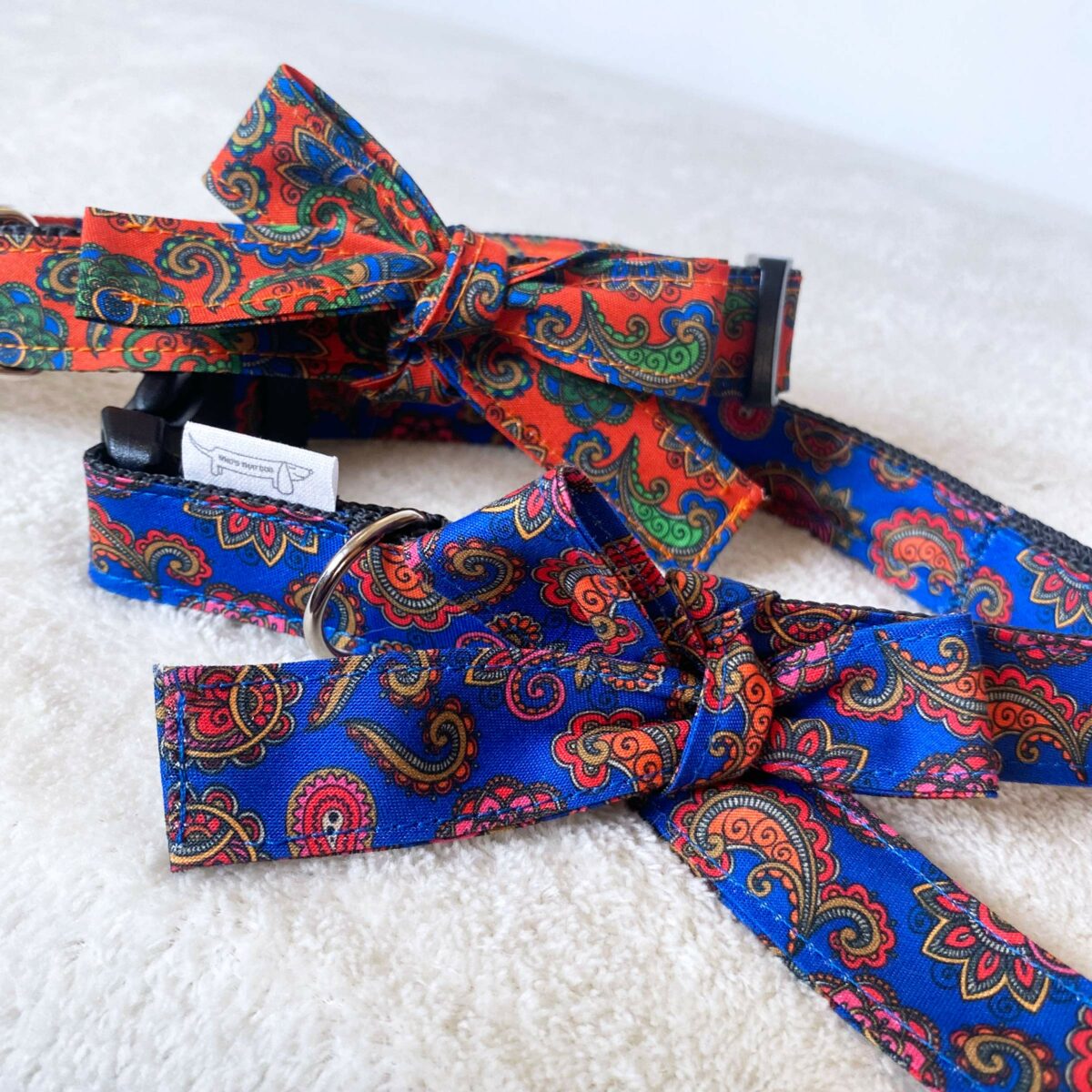 Collier Bombey Orange – Image 4
